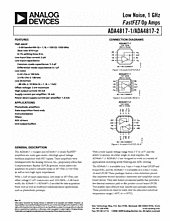 DataSheet ADA4817-2 pdf